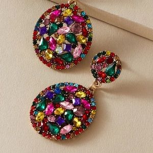 ✨Glamorous✨ New Rhinestone Waterdrop Earrings